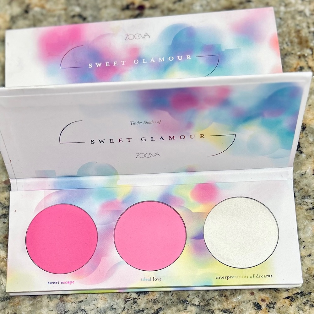NEW Zoeva Sweet Glamour Blush Palette